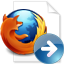 Next button for Firefox icon